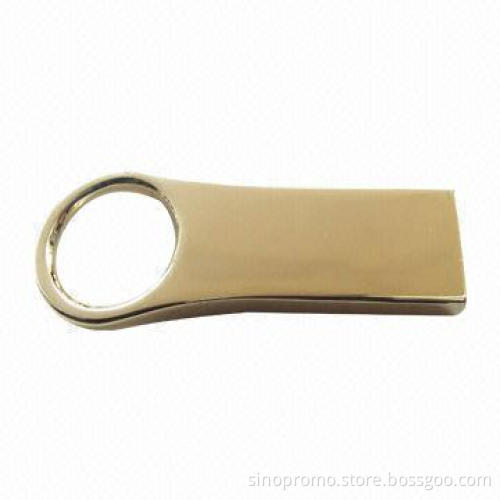 Ring-shaped Mini USB Flash Drive, Sized 43 x 18 x 4.8mm